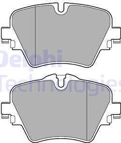 Delphi LP3182 - Brake Pad Set, disc brake www.parts5.com