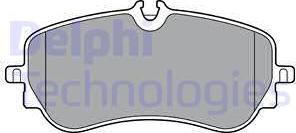 Delphi LP3367 - Brake Pad Set, disc brake www.parts5.com