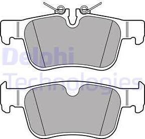 Delphi LP3312 - Set placute frana,frana disc www.parts5.com