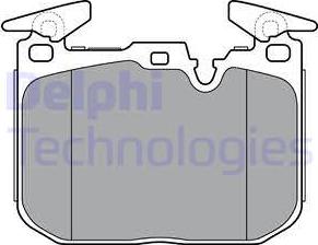 Delphi LP3383 - Set placute frana,frana disc www.parts5.com