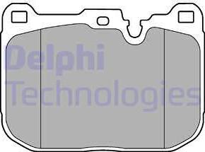 Delphi LP3248 - Set placute frana,frana disc www.parts5.com