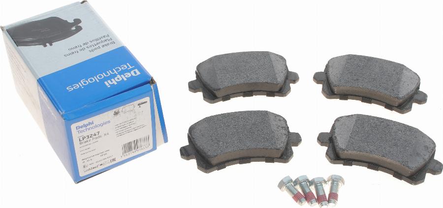 Delphi LP3247 - Set placute frana,frana disc www.parts5.com