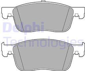 Delphi LP3260 - Fren balata seti, diskli fren www.parts5.com