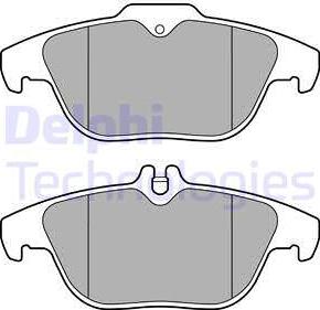 Delphi LP3288 - Set placute frana,frana disc www.parts5.com