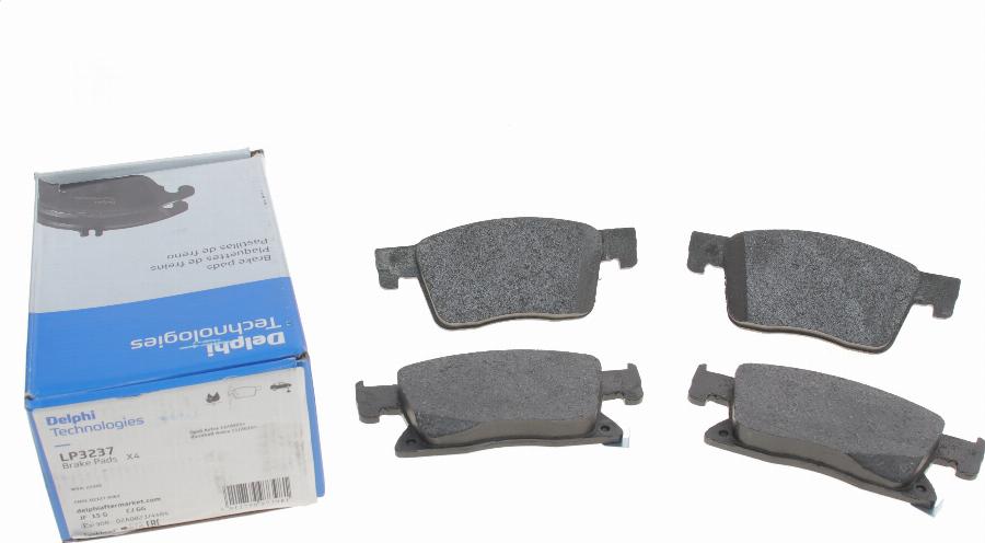 Delphi LP3237 - Brake Pad Set, disc brake www.parts5.com