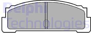 Delphi LP29 - Set placute frana,frana disc www.parts5.com