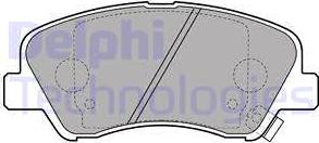 Delphi LP2497 - Set placute frana,frana disc www.parts5.com