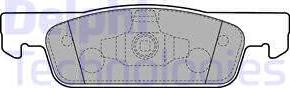 Delphi LP2479 - Brake Pad Set, disc brake www.parts5.com