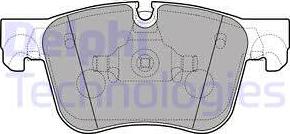 Delphi LP2690 - Brake Pad Set, disc brake www.parts5.com