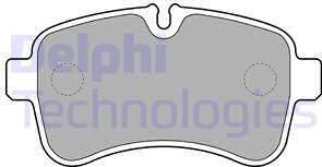 Delphi LP2040 - Set placute frana,frana disc www.parts5.com