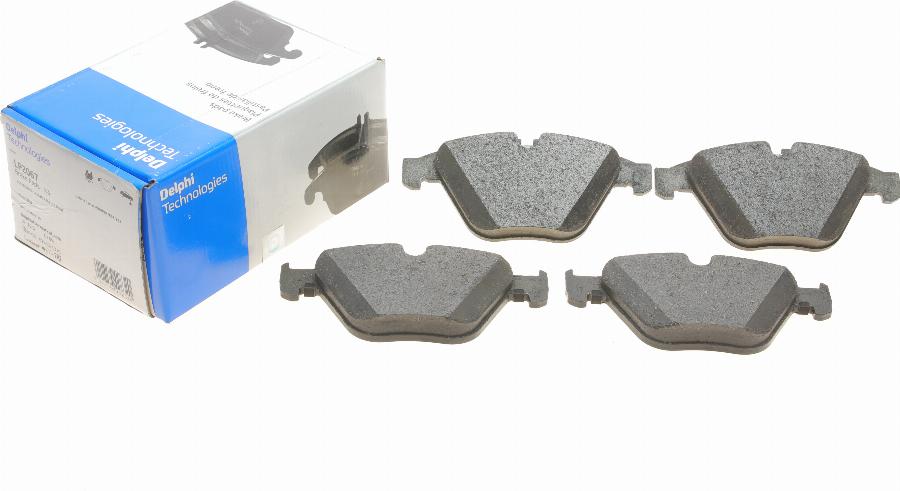 Delphi LP2067 - Brake Pad Set, disc brake www.parts5.com