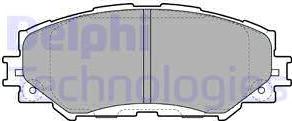 Delphi LP2002 - Set placute frana,frana disc www.parts5.com