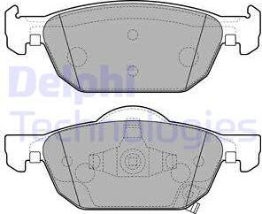 Delphi LP2144 - Set placute frana,frana disc www.parts5.com