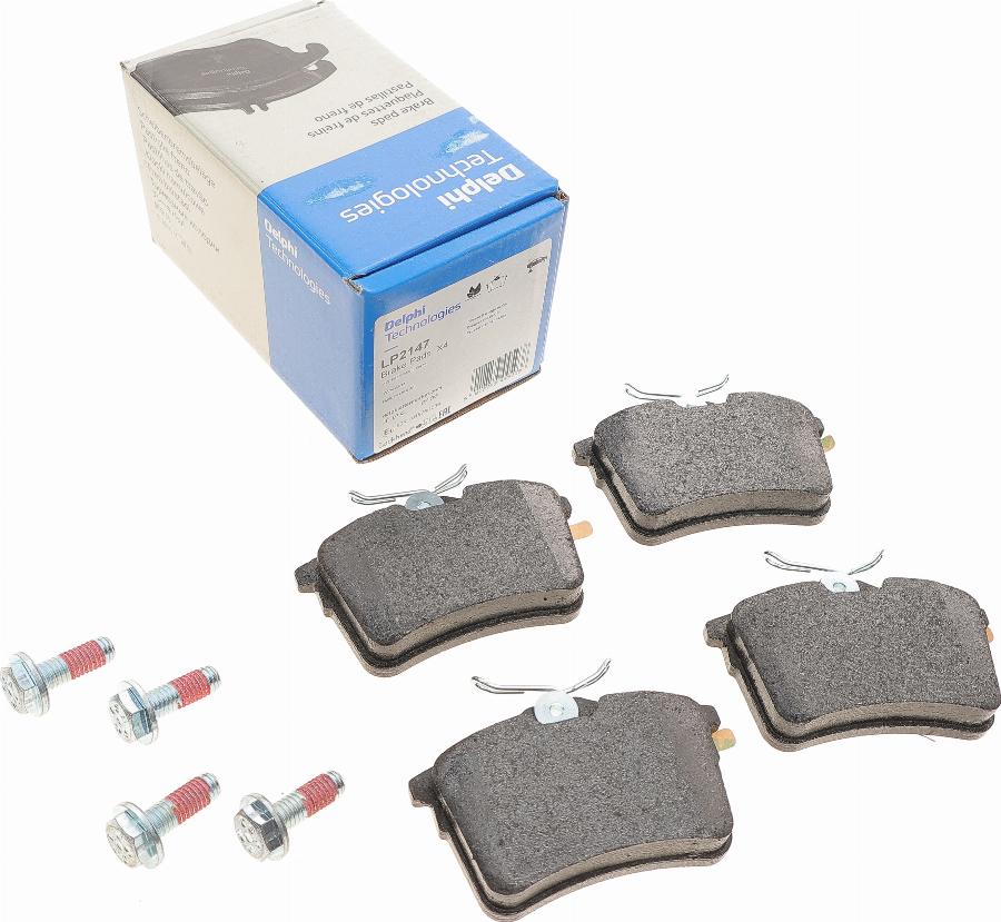 Delphi LP2147 - Brake Pad Set, disc brake www.parts5.com