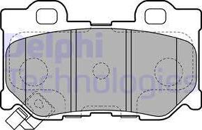 Delphi LP2157 - Set placute frana,frana disc www.parts5.com