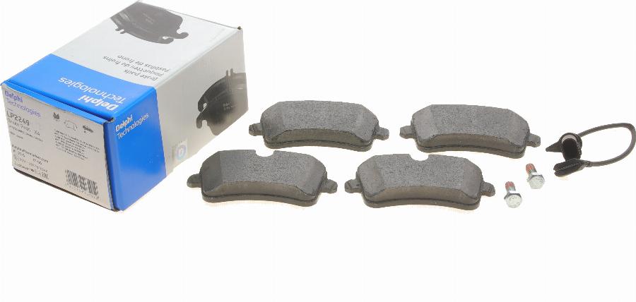 Delphi LP2249 - Brake Pad Set, disc brake www.parts5.com