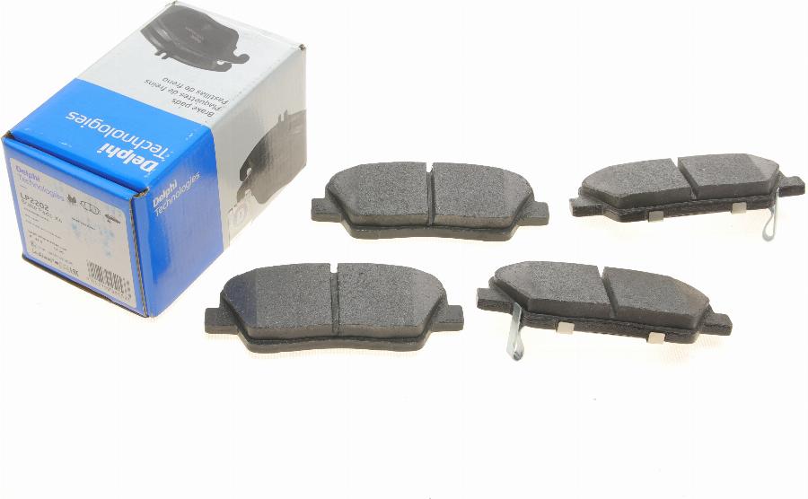 Delphi LP2202 - Brake Pad Set, disc brake www.parts5.com