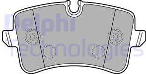 Delphi LP2226 - Set placute frana,frana disc www.parts5.com