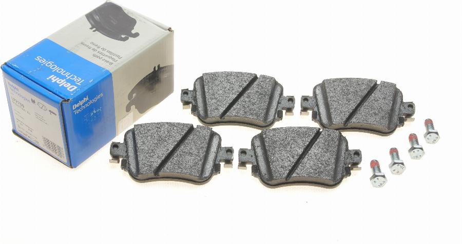 Delphi LP2709 - Brake Pad Set, disc brake www.parts5.com