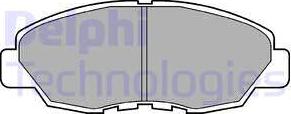 Delphi LP734 - Set placute frana,frana disc www.parts5.com