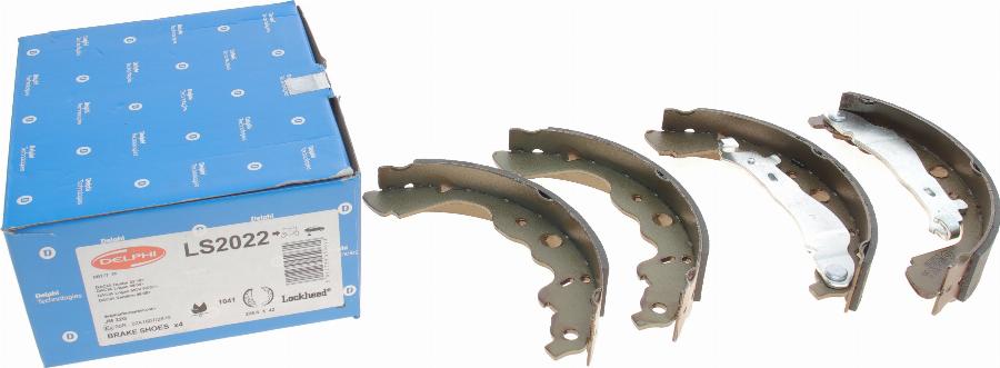 Delphi LS2022 - Brake Shoe Set www.parts5.com