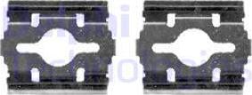 Delphi LX0409 - Set accesorii, placute frana www.parts5.com