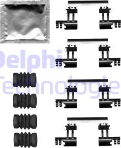 Delphi LX0679 - Kompletni pribor,torna obloga kolutne zavore www.parts5.com