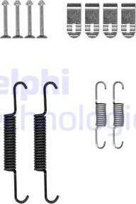 Delphi LY1413 - Set accesorii, saboti frana parcare www.parts5.com