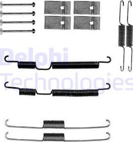 Delphi LY1417 - Set accesorii, sabot de frana www.parts5.com