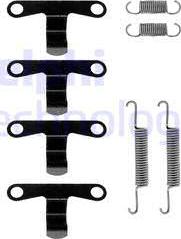 Delphi LY1097 - Accessory Kit, parking brake shoes www.parts5.com