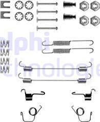 Delphi LY1040 - Tartozékkészlet, fékpofa www.parts5.com