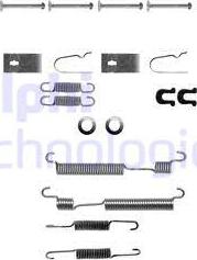 Delphi LY1056 - Kit d'accessoires, mâchoire de frein www.parts5.com