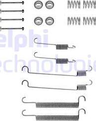 Delphi LY1016 - Accessory Kit, brake shoes www.parts5.com