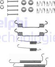 Delphi LY1133 - Accessory Kit, brake shoes www.parts5.com