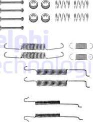 Delphi LY1121 - Kit d'accessoires, mâchoire de frein www.parts5.com