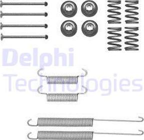 Delphi LY1392 - Accessory Kit, brake shoes www.parts5.com