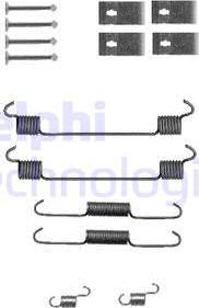 Delphi LY1340 - Accessory Kit, brake shoes www.parts5.com