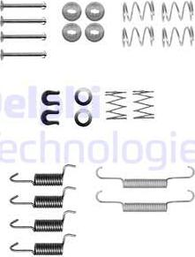 Delphi LY1348 - Sada príslużenstva čeľustí parkovacej brzdy www.parts5.com