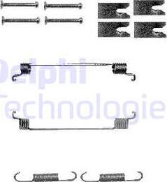 Delphi LY1342 - Sada príslużenstva brzdovej čeľuste www.parts5.com