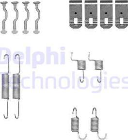 Delphi LY1351 - Accessory Kit, parking brake shoes www.parts5.com