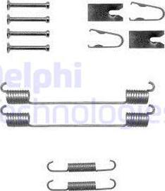 Delphi LY1369 - Σετ βοηθ. εξαρτημάτων, σιαγόνες φρένου parts5.com