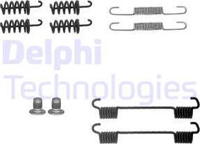 Delphi LY1360 - Zestaw akcesoriów, szczęki hamulcowe hamulca postojowego www.parts5.com