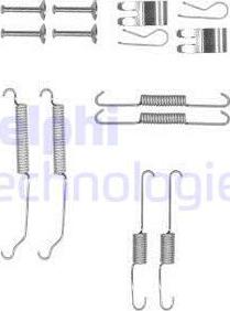 Delphi LY1368 - Accessory Kit, brake shoes www.parts5.com