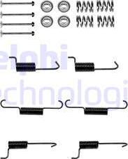 Delphi LY1317 - Set accesorii, saboti frana parcare www.parts5.com