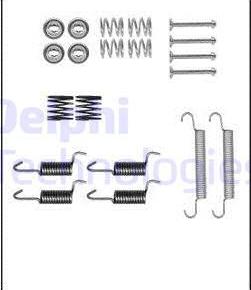 Delphi LY1386 - Accessory Kit, parking brake shoes www.parts5.com