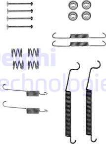 Delphi LY1336 - Set accesorii, sabot de frana www.parts5.com