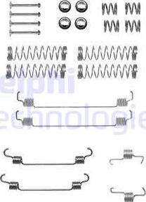 Delphi LY1331 - Set accesorii, sabot de frana www.parts5.com