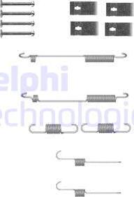 Delphi LY1332 - Accessory Kit, brake shoes www.parts5.com