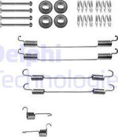 Delphi LY1378 - Set accesorii, sabot de frana www.parts5.com