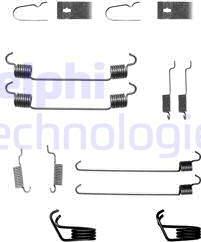 Delphi LY1295 - Accessory Kit, brake shoes www.parts5.com